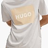 Ανδρικές Μπλούζες Dulive222 Άσπρο Βαμβάκι Hugo