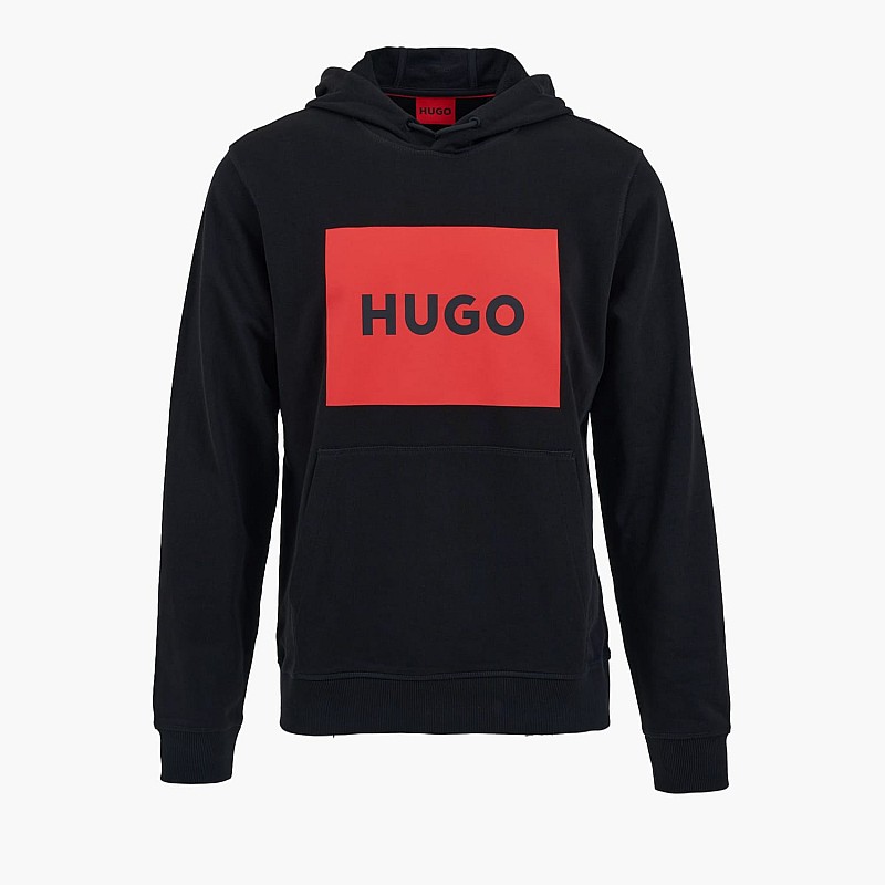 Men's Footer Duratschi223 Black Cotton Hugo