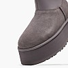 Γυναικεία Μποτάκια 1168170 Γκρι Δέρμα Καστόρι UGG Γυναικεία Μποτάκια 1168170 Γκρι Δέρμα Καστόρι UGG