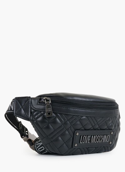 Γυναικείες Τσάντες JC4003.1 Μαύρο ECOleather Love Moschino