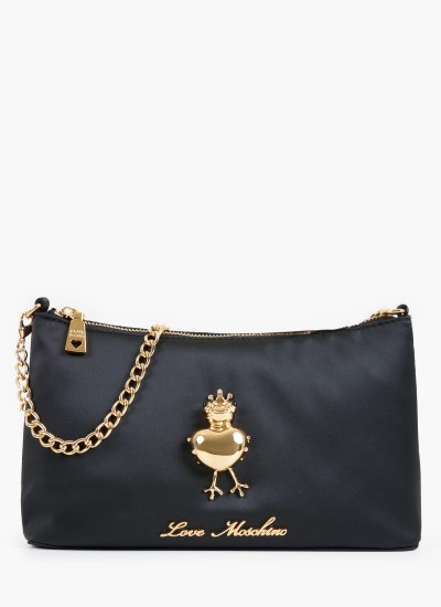Γυναικείες Τσάντες JC4030 Μαύρο Ύφασμα Love Moschino