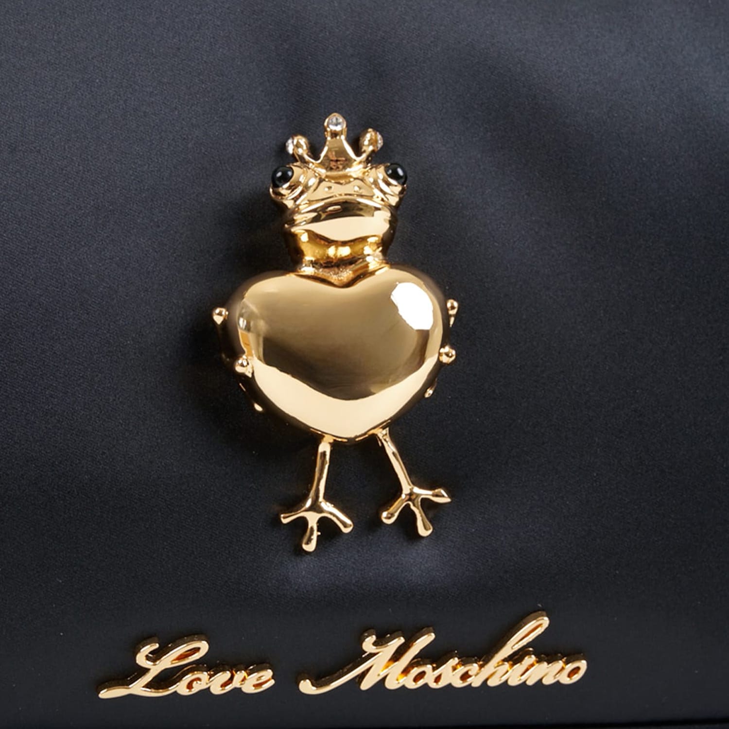 Γυναικείες Τσάντες JC4030 Μαύρο Ύφασμα Love Moschino Γυναικείες Τσάντες JC4030 Μαύρο Ύφασμα Love Moschino