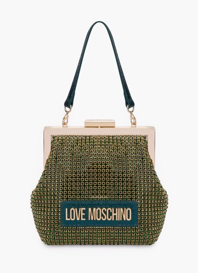 Γυναικείες Τσάντες JC4043 Χρυσό Στράς Love Moschino