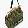 Γυναικείες Τσάντες JC4043 Χρυσό Strass Love Moschino Γυναικείες Τσάντες JC4043 Χρυσό Strass Love Moschino