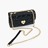 Γυναικείες Τσάντες JC4125 Μαύρο ECOleather Love Moschino Γυναικείες Τσάντες JC4125 Μαύρο ECOleather Love Moschino