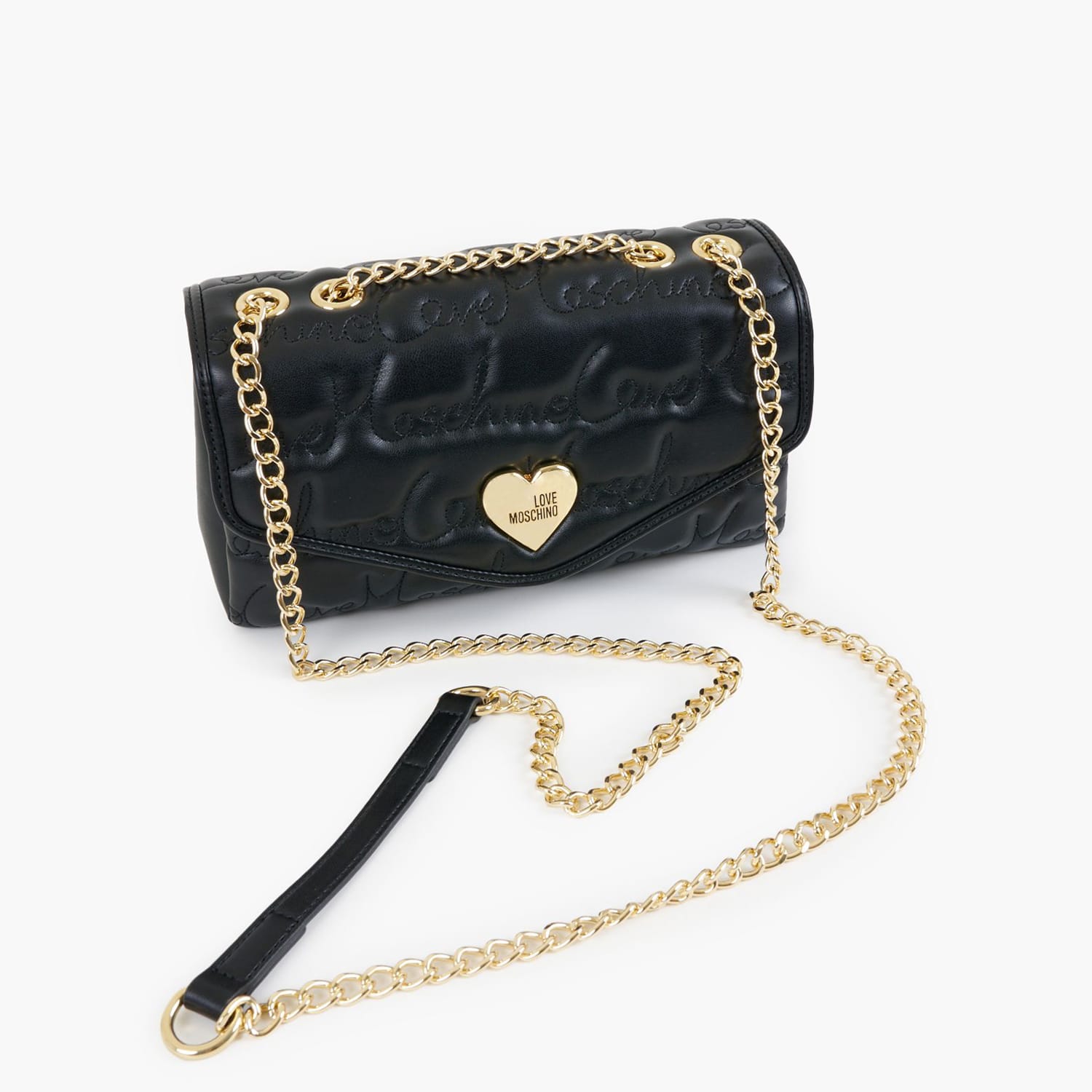 Γυναικείες Τσάντες JC4125 Μαύρο ECOleather Love Moschino Γυναικείες Τσάντες JC4125 Μαύρο ECOleather Love Moschino
