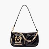 Γυναικείες Τσάντες JC4319 Μαύρο ECOleather Love Moschino Γυναικείες Τσάντες JC4319 Μαύρο ECOleather Love Moschino
