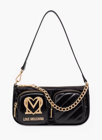 Γυναικείες Τσάντες JC4319 Μαύρο ECOleather Love Moschino