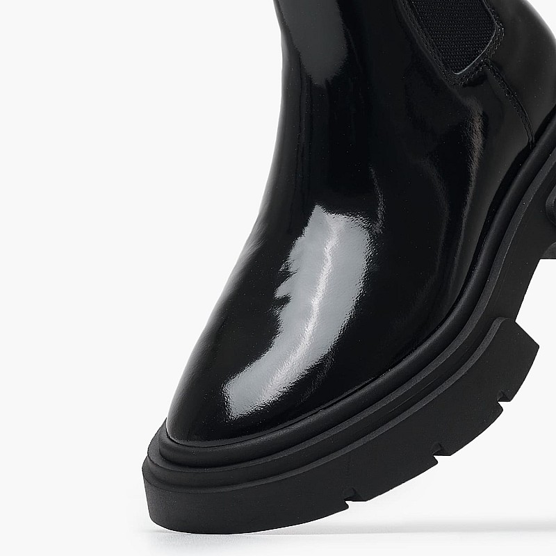 Women Boots Fenella Black Leather DKNY