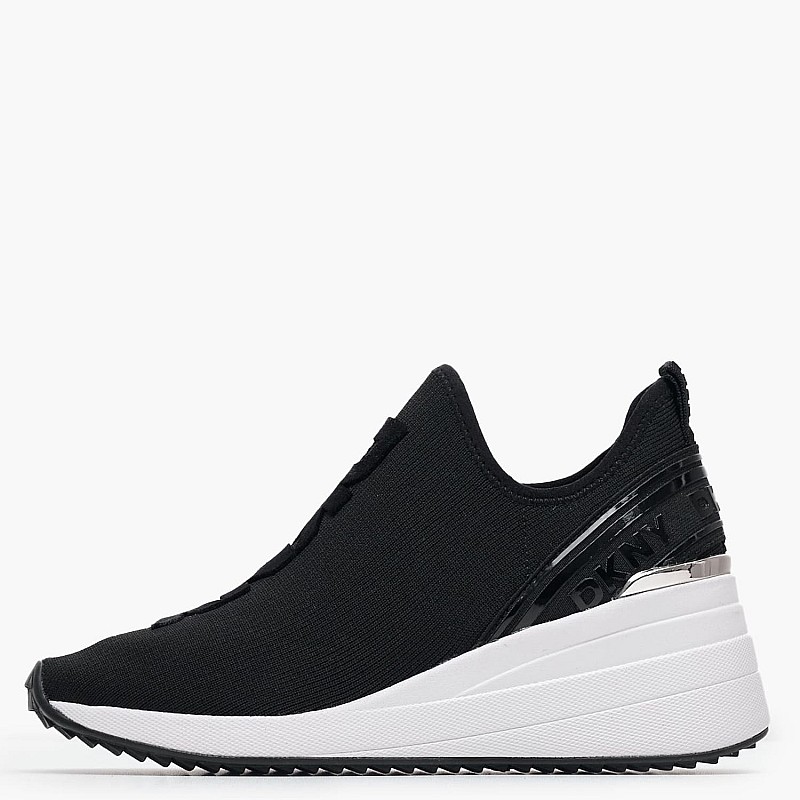 Women Casual Shoes Keeva Black Fabric DKNY