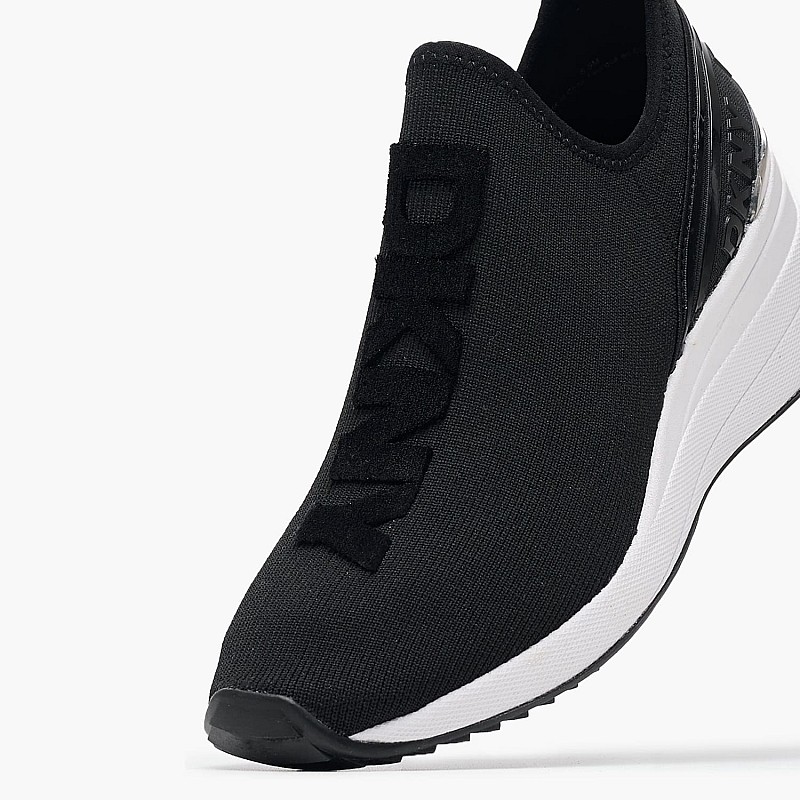 Women Casual Shoes Keeva Black Fabric DKNY