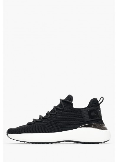 Women Casual Shoes Zayle Black ECOleather-Fabric DKNY