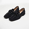 Women Moccasins I240300 Black Buckskin Alma En Pena