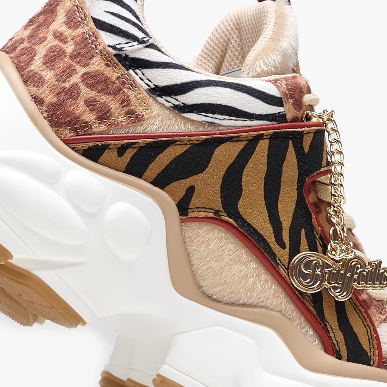 Γυναικεία Παπούτσια Casual Binary.Glam Multi ECOleather Buffalo Casual - Sneakers Buffalo Binary.Glam-Multi