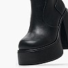 Γυναικεία Μποτάκια Buckle.Bootie Μαύρο ECOleather Buffalo Γυναικεία Μποτάκια Buckle.Bootie Μαύρο ECOleather Buffalo