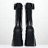 Γυναικεία Μποτάκια Buckle.Bootie Μαύρο ECOleather Buffalo Γυναικεία Μποτάκια Buckle.Bootie Μαύρο ECOleather Buffalo