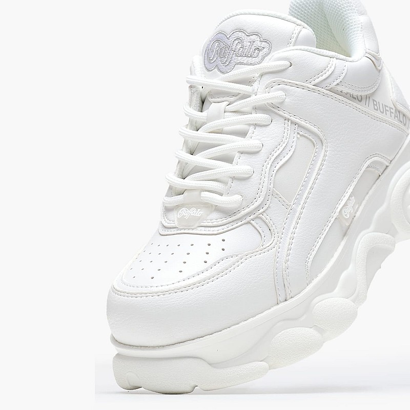 Women Casual Shoes Cld.Echo White ECOleather Buffalo