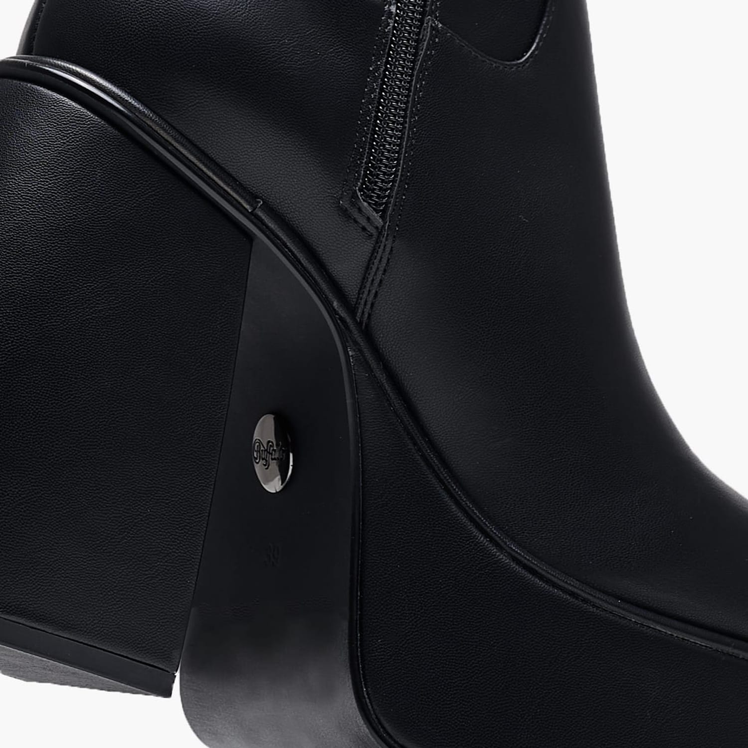 Γυναικείες Μπότες Stretch.Boot Μαύρο ECOleather Buffalo Γυναικείες Μπότες Stretch.Boot Μαύρο ECOleather Buffalo