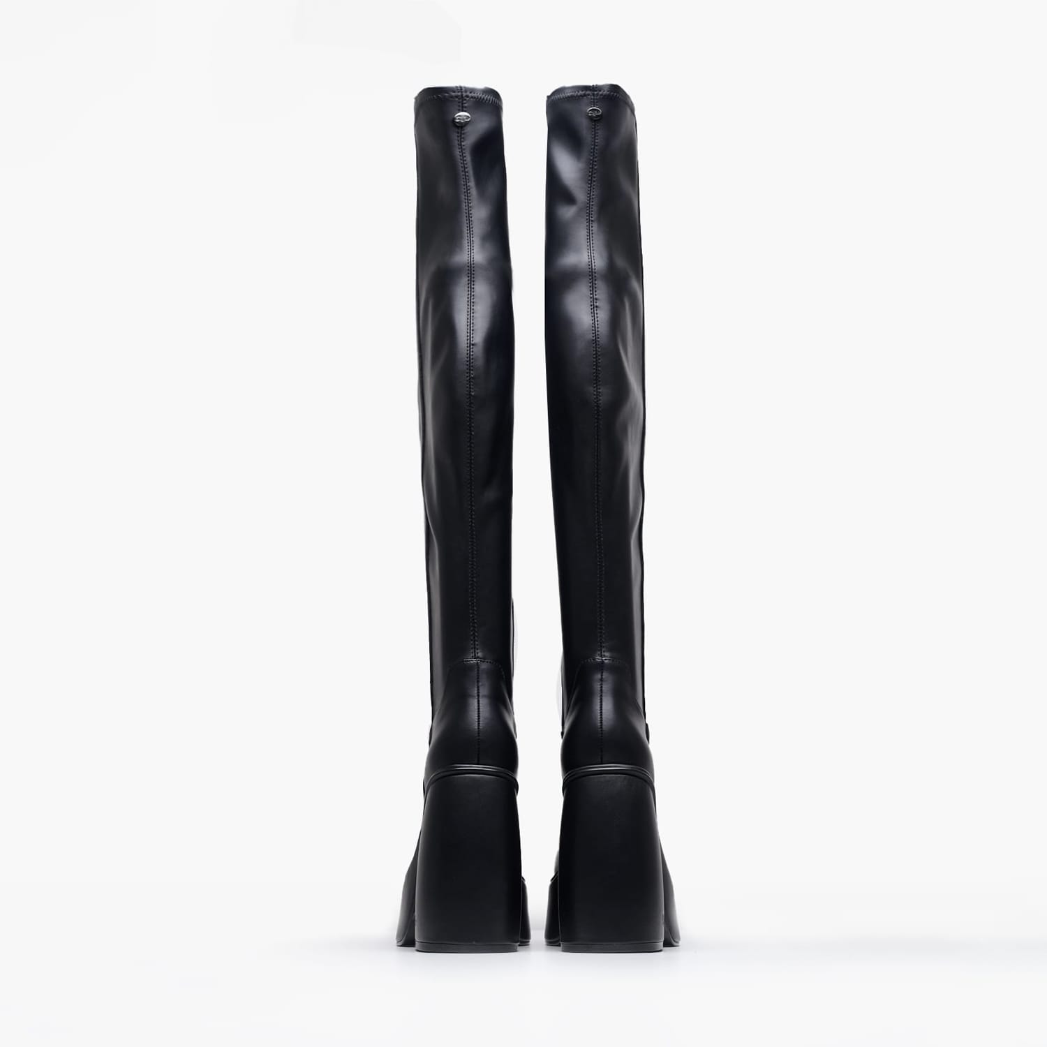 Γυναικείες Μπότες Stretch.Boot Μαύρο ECOleather Buffalo Γυναικείες Μπότες Stretch.Boot Μαύρο ECOleather Buffalo