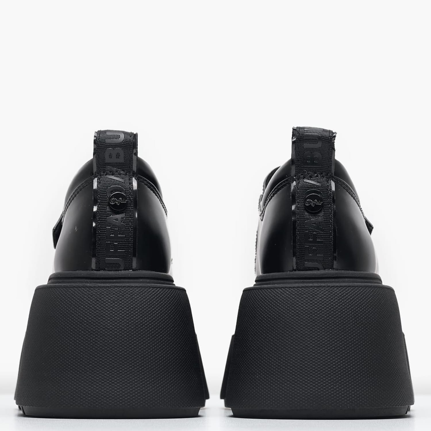 Γυναικεία Μοκασίνια Vicious.Bl Μαύρο ECOleather Buffalo Γυναικεία Μοκασίνια Vicious.Bl Μαύρο ECOleather Buffalo