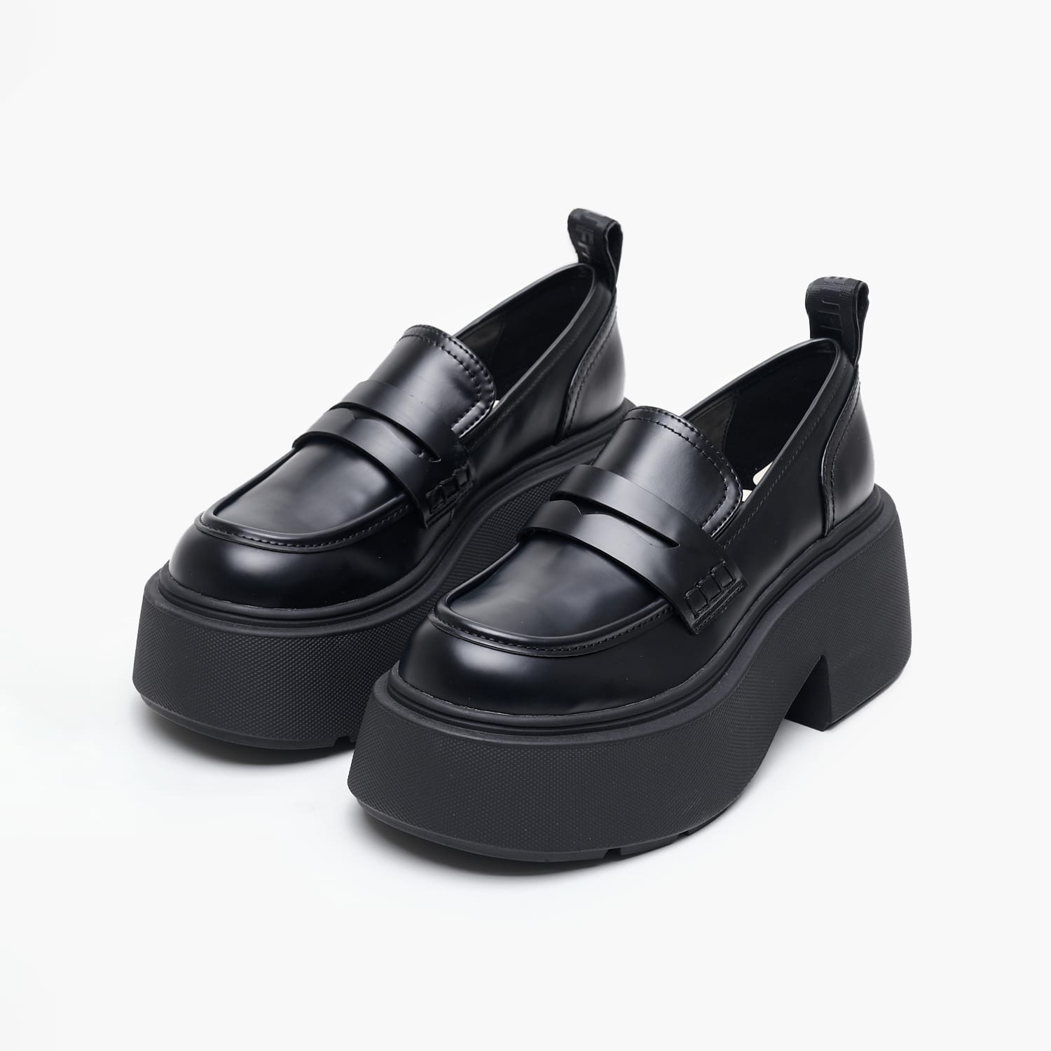 Γυναικεία Μοκασίνια Vicious Μαύρο ECOleather Buffalo Γυναικεία Μοκασίνια Vicious Μαύρο ECOleather Buffalo