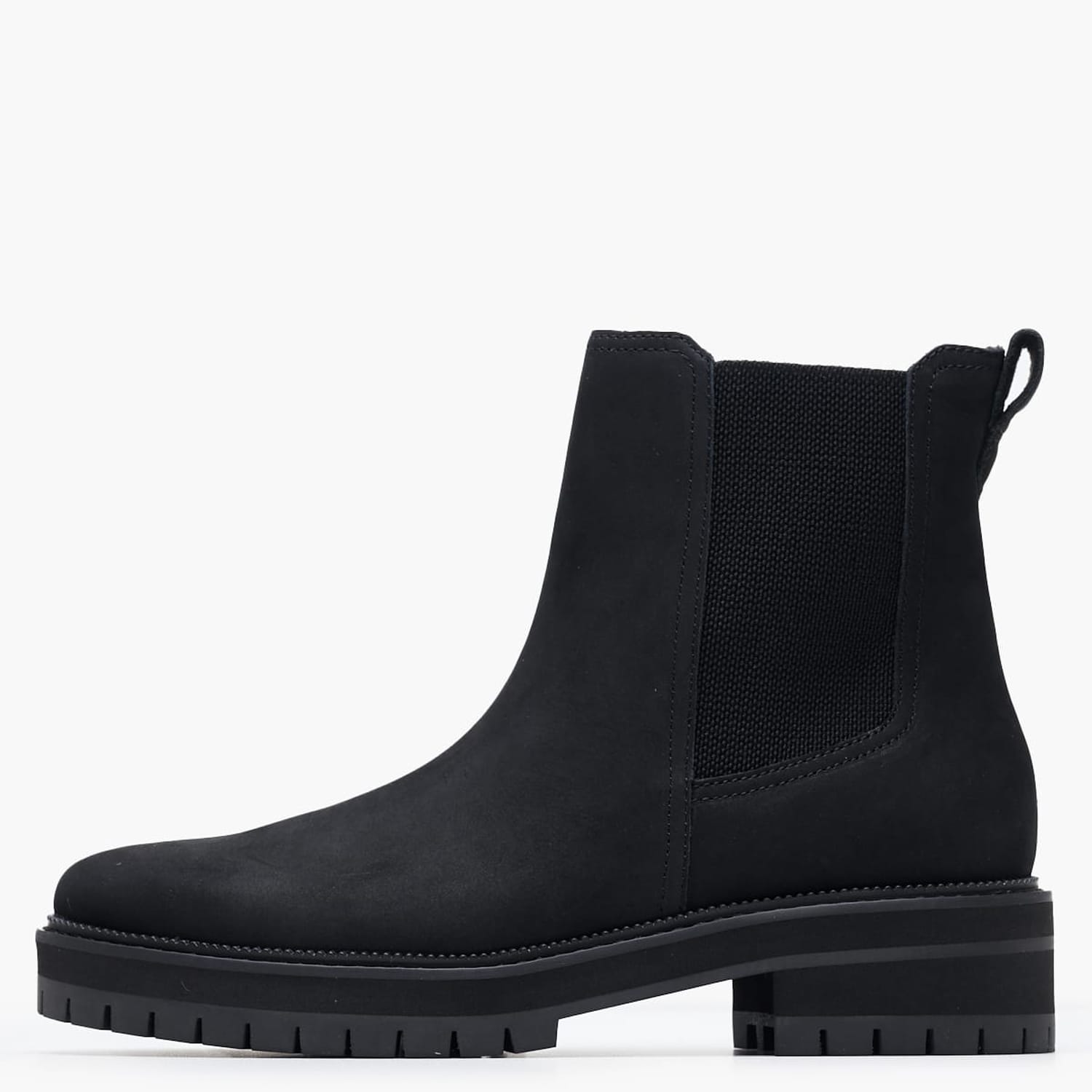 Γυναικεία Μποτάκια Bennet.Boot Μαύρο Δέρμα Νούμπουκ Toms