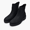 Γυναικεία Μποτάκια Bennet.Boot Μαύρο Δέρμα Νούμπουκ Toms Γυναικεία Μποτάκια Bennet.Boot Μαύρο Δέρμα Νούμπουκ Toms