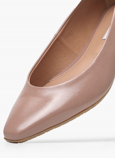 Γυναικείες Μπαλαρίνες Elastic.Ballerina Μαύρο Δέρμα Tommy Hilfiger