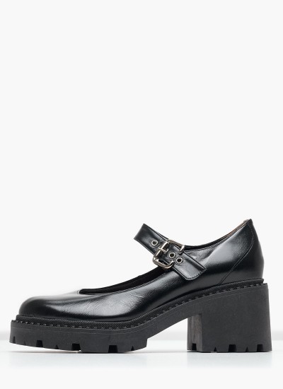 Γυναικεία Μοκασίνια 24313 Μαύρο ECOleather Tamaris