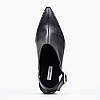 Women Mules Violet Black Leather Mortoglou Women Mules Violet Black Leather Mortoglou