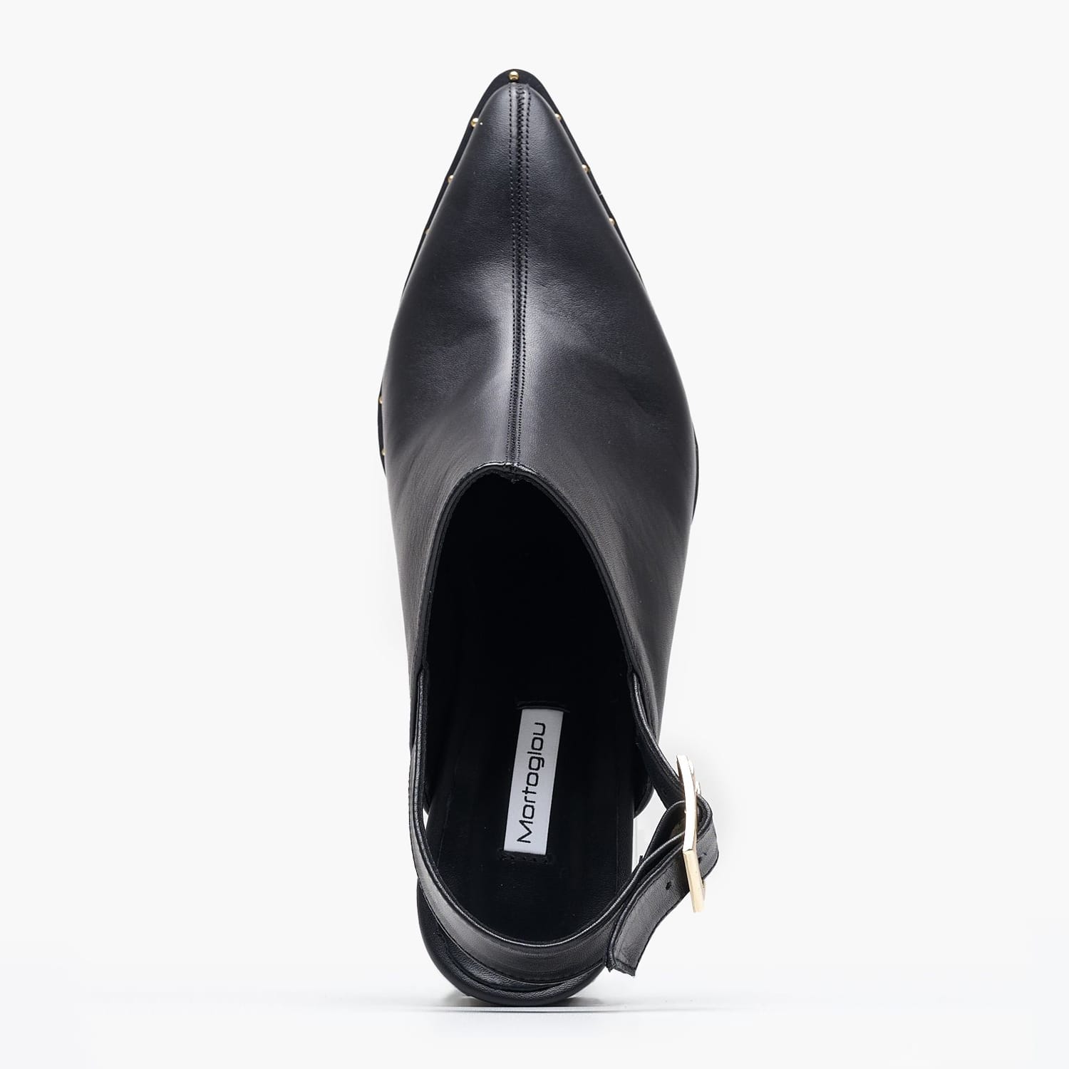Women Mules Violet Black Leather Mortoglou Women Mules Violet Black Leather Mortoglou