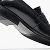 Men Moccasins Derek.Lea Black Leather Kalogirou Men Moccasins Derek.Lea Black Leather Kalogirou