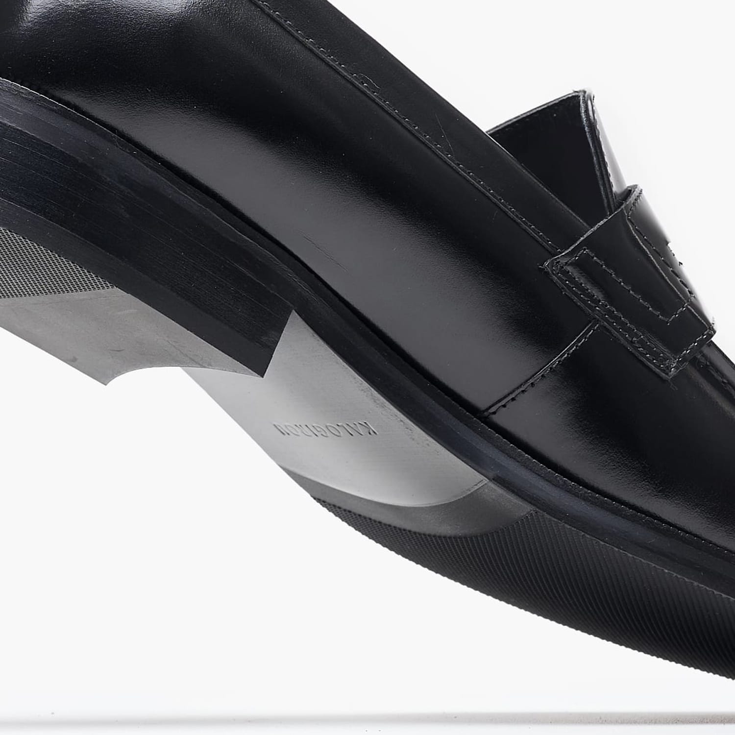 Men Moccasins Derek.Lea Black Leather Kalogirou Men Moccasins Derek.Lea Black Leather Kalogirou