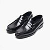 Men Moccasins Derek.Lea Black Leather Kalogirou Men Moccasins Derek.Lea Black Leather Kalogirou