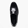 Men Moccasins Derek.Lea Black Leather Kalogirou Men Moccasins Derek.Lea Black Leather Kalogirou