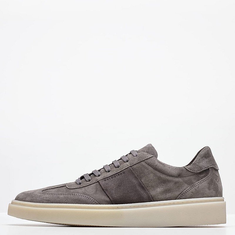 Men Casual Shoes G.Ace Grey Buckskin Kalogirou
