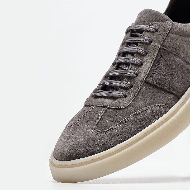 Men Casual Shoes G.Ace Grey Buckskin Kalogirou