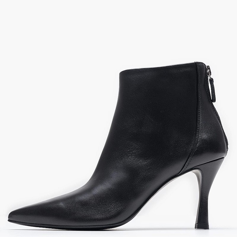 Women Boots Mirna Black Leather Kalogirou