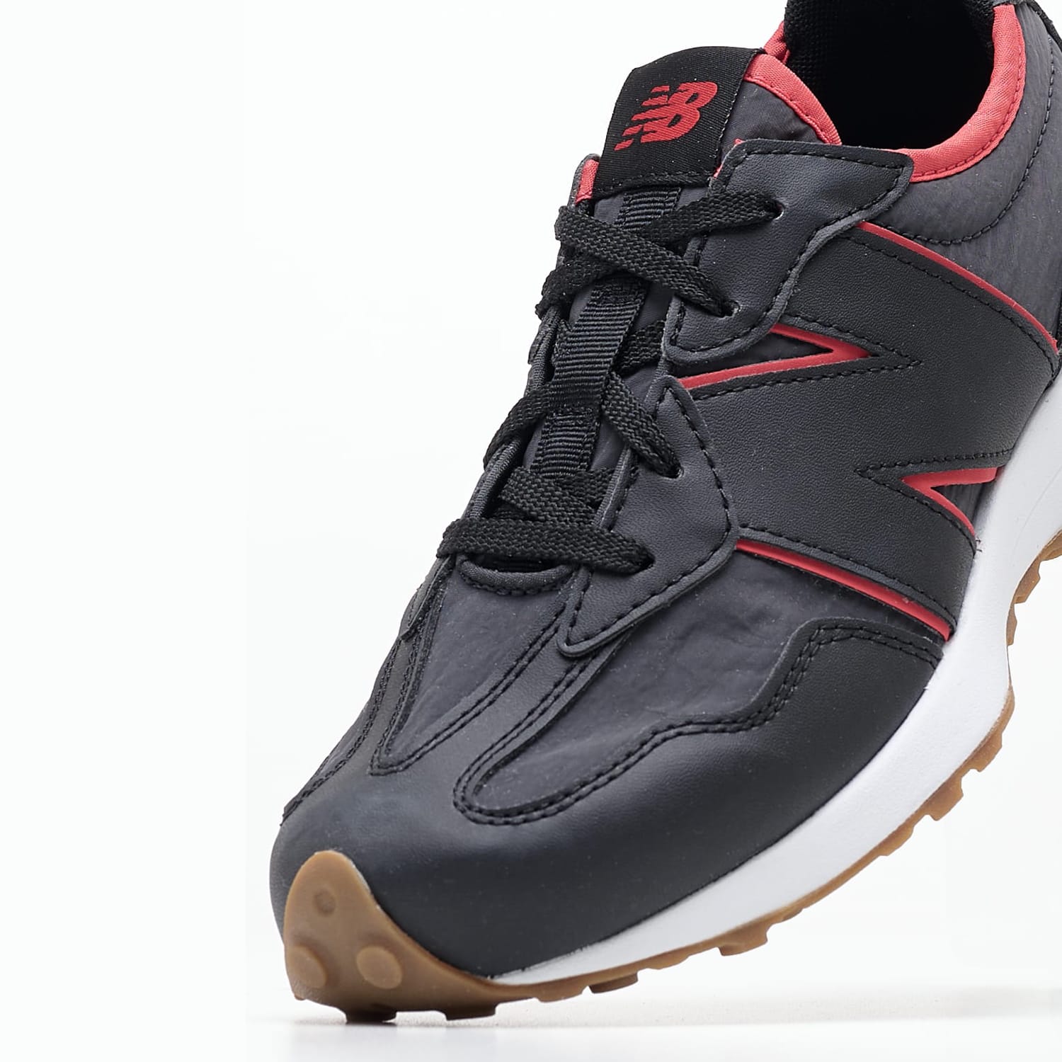 Παιδικά Παπούτσια Casual 327.Grade Μαύρο Ύφασμα New Balance