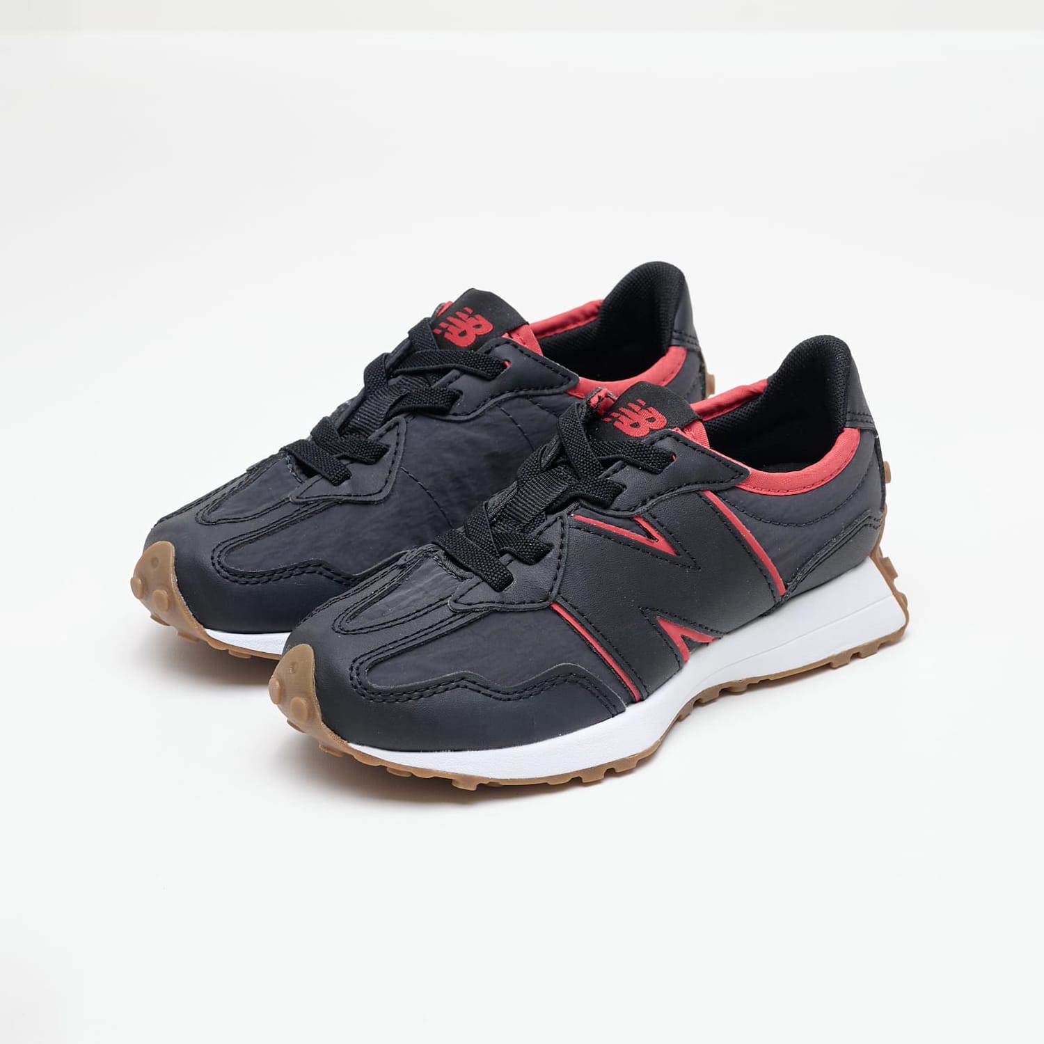 Παιδικά Παπούτσια Casual 327.Pre Μαύρο Ύφασμα New Balance Παιδικά Παπούτσια Casual 327.Pre Μαύρο Ύφασμα New Balance