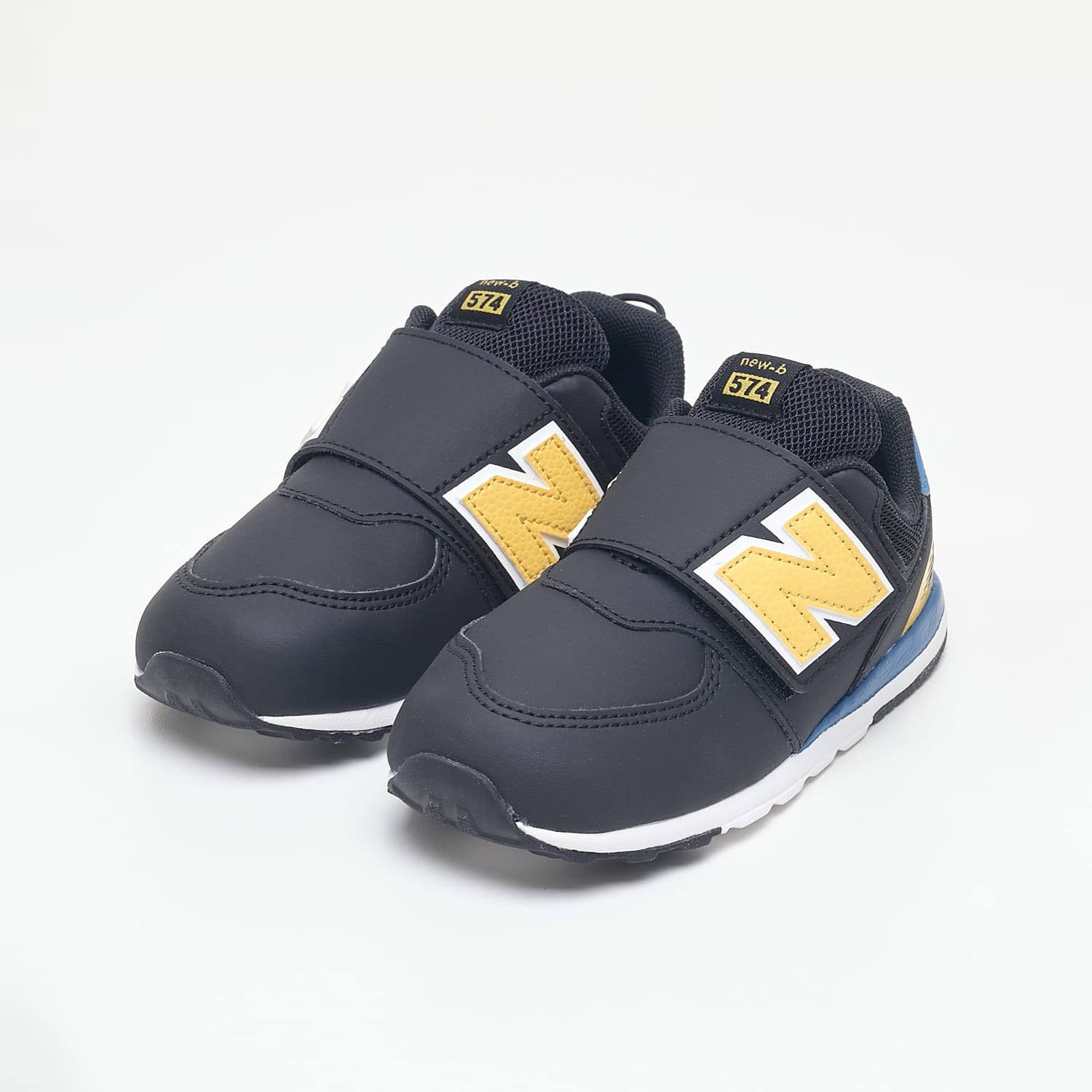 Παιδικά Παπούτσια Casual 574.B Μαύρο ECOleather New Balance Παιδικά Παπούτσια Casual 574.B Μαύρο ECOleather New Balance