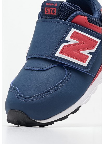 Παιδικά Παπούτσια Casual 574 Μπλε ECOleather New Balance