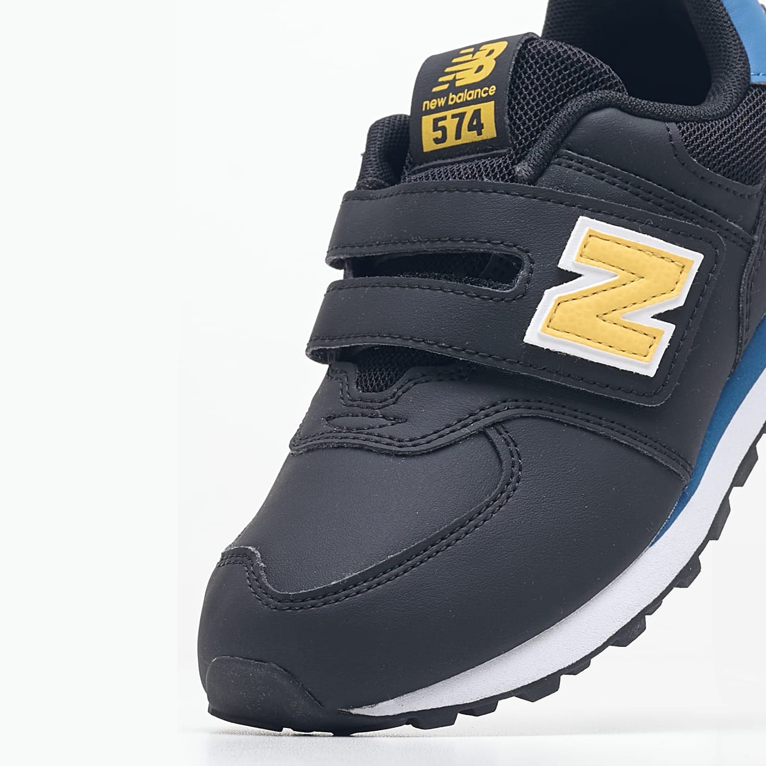 Παιδικά Παπούτσια Casual 574 Μαύρο ECOleather New Balance