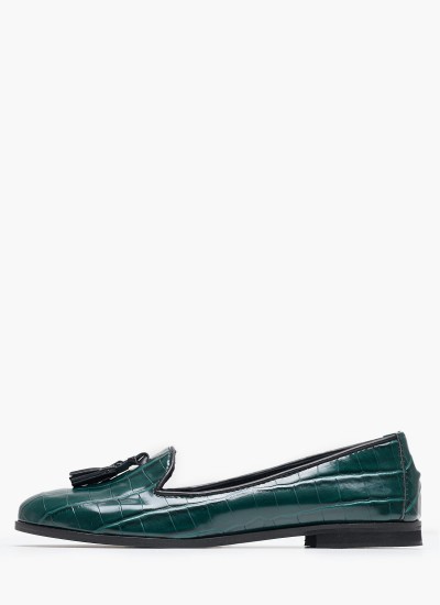Γυναικεία Μοκασίνια 24313 Μαύρο ECOleather Tamaris