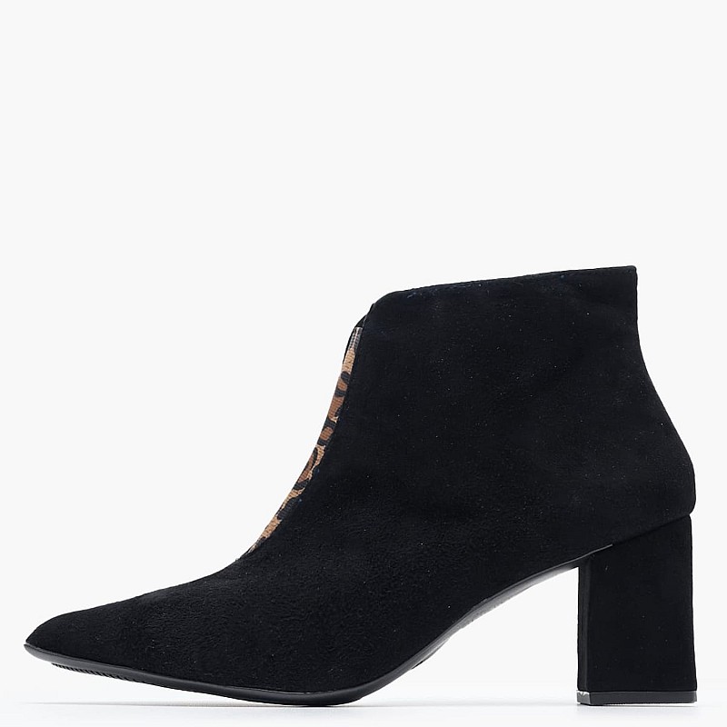 Women Boots Aris.11 Black Buckskin Mortoglou