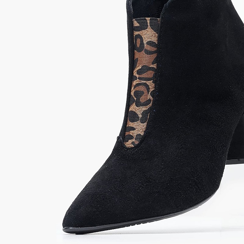 Women Boots Aris.11 Black Buckskin Mortoglou