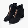 Women Boots Aris.11 Black Buckskin Mortoglou
