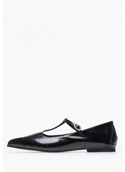 Γυναικεία Μποτάκια Pearl Μαύρο Δέρμα Steve Madden
