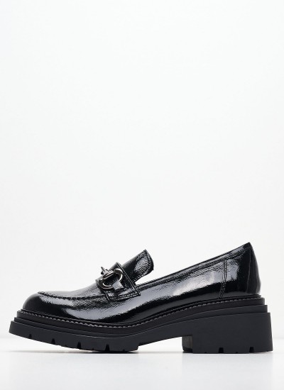 Γυναικεία Μοκασίνια 24313 Μαύρο ECOleather Tamaris