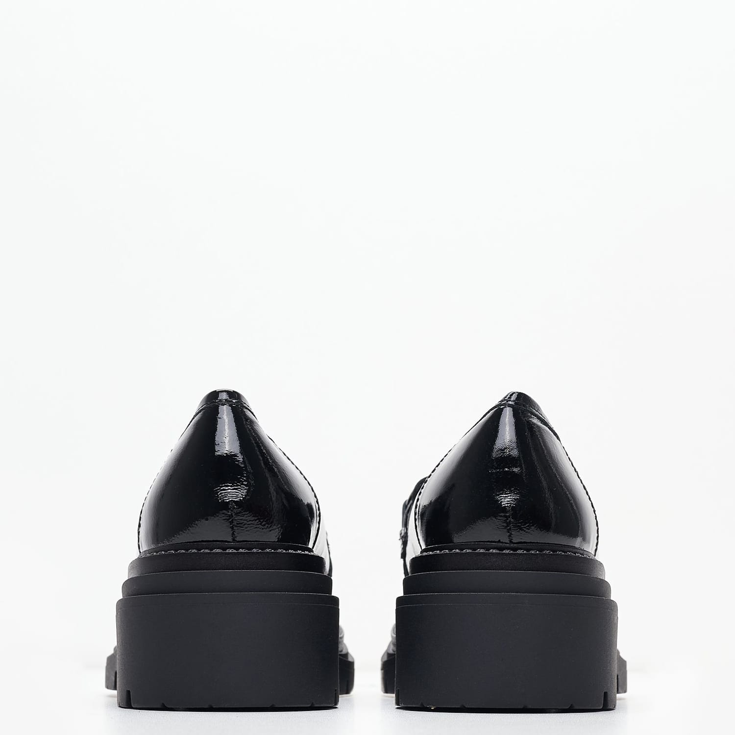 Women Moccasins 51082 Black Patent Leather Mortoglou Women Moccasins 51082 Black Patent Leather Mortoglou
